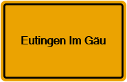 Grundbuchauszug Eutingen Im Gäu